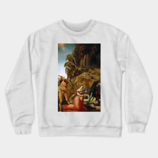 Beheading of Saint Catherine by Albrecht Altdorfer Crewneck Sweatshirt